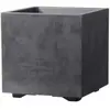 Pot de fleur Cube - DEROMA - Millennium R - Anthracite - A réserve d'e...