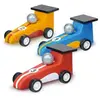 Mentari Véhicules: VOITURES DE COURSE À RÉTROFRICTION 9x4,2x4,1cm, 3 pièces, en bois, en boîte, 3+  - Jeu pour enfant  - DA-4507914 