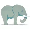 Tender Leaf Toys Eléphant En Bois Gris
