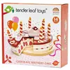 Tender Toys gâteau d'anniversaire chocolat / fraise junior 7 pièces