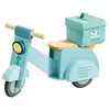 Tender Leaf Toys - Porteur scooter de livraison Bleu taille unique
