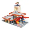 Tender Leaf Toys Garage et station de service Blue Bird en bois