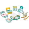 Tender Leaf Toys maison de poupée chambre d'enfant junior 14 pièces