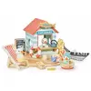 tender leaf Cabane de plage Sandy