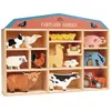 Tender Leaf Set animaux en bois Ferme
