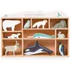 Tender Leaf Set animaux en bois Animaux polaires