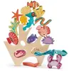 Tender Leaf Toys Récif de corail en bois à empiler