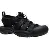 KEEN Newport H2 Sandale Homme, Triple Black, 43 EU