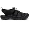 KEEN Newport H2 Sandale Homme, Triple Black, 42 EU