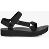Teva Teva Midform Universal Womens Black / Black Sandals - 38