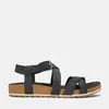 Timberland Malibu Waves Ankle, Sandales Femme, Noir Black Nubuck, 39 EU