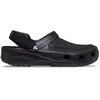 Crocs Homme Yukon Vista II LR Clog M Sabots, Black/Slate Grey, 46/47 EU