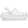 Crocs Classic Crush Clog 207521-100, Femme, Claquettes, blanc 36/37 blanc