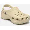 Crocs - Women's Classic Platform Clog - Sandales taille 42-43, beige