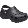 Crocs - Women's Classic Platform Clog - Sandales taille 41-42, noir