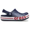 Crocs Unisexe Enfant Bayaband Clog K Sabots, Navy, 32/33 EU