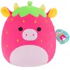 Peluche Squishmallows Cleary La vache fraise 30 cm