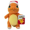 Jazwares Pokémon - Peluche Salamèche Bonnet De Noël 20 Cm