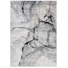 Tapis Abstrait Moderne Ivoire/Gris 160x220 cm - Surya