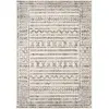 Surya Tapis scandinave bohème blanc noir 200x275 cm OLIMPIA