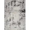 Tapis Abstrait Moderne Blanc/Gris 200x275 cm - Surya