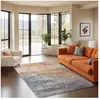 Surya - Tapis Abstrait Moderne Multicolore/Orange 160x213 cm