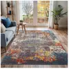 SURYA Tapis Abstrait Moderne Multicolore/Bleu 160x213