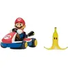 Jakks Pacific Nintendo Super Mario Véhicule de Course Toupie Mario Rouge 408744