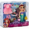 Poupée Ariel - DISNEY PRINCESS - Transformation mode - 15,2 cm - Avec Sebastian & Flounder