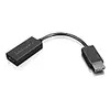 Lenovo adaptateur video - DisplayPort / HDMI - 22.5 cm