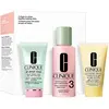 Clinique Basic 3 Temps - Kit Découverte Soins visage types de peaux 3 