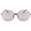 Kenzo KZ40017F 18Y SHINY RHODIUM 60/14/140 Lunettes de soleil unie