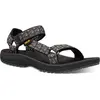Teva Homme Winsted Sandales Bout Ouvert, Noir (Bamboo Black Bmblc), 44.5 EU