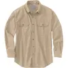 Carhartt - Loose Chambray L/S Shirt - Chemise taille L, beige