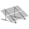 VEVOR Support de Panneau Solaire, 127 cm, Fixation de Panneau Solaire ...