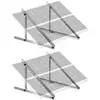 VEVOR Support Fixation Panneau Solaire Inclinable Réglable 0-90° 114 c...