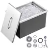 VEVOR Bac à Glace Encastrable 43,5 L 558x430x306 mm Boîte Isotherme po...