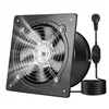 VEVOR Ventilateur Extraction Mural 20,3 cm Ventilateur Extracteur 980 ...