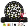 VEVOR Cible de football géante gonflable 3000 mm avec 9 ballons et pom...