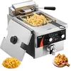 VEVOR Friteuse à bain d'huile électrique commerciale avec panier 3000 W 5,9  L