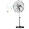 VEVOR Ventilateur oscillant sur pied industriel 3 vitesses 450 mm 5400...