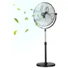 VEVOR Ventilateur sur pied industriel 425 mm 3 vitesses hauteur 1150 à...
