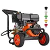 VEVOR Nettoyeur haute pression à essence 4400 PSI 15 L/min 5 buses pou...
