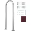 VEVOR Rampe Piscine Main Courante Aluminium Barre avec Plaque de Base ...