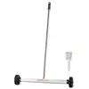 VEVOR Balayeuse Magnétique avec Roues 44,5 cm Capacité 4,5 kg Poignée ...