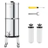 VEVOR Système de Filtration d'Eau par Gravité 8,5 L 2 Filtres à Eau et...