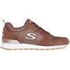Skechers Og 85 Goldn Gurl Baskets En Cuir Pour Femmes Couleur Chocolat EU 39