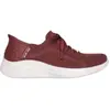 Chaussures Skechers Ultra Flex 3.0 Slip-Ins rouge bordeaux femme - 38