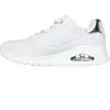 Chaussures Skechers Uno Shimmer Away blanches femme - 40