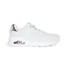 Chaussures Skechers Uno Shimmer Away blanches femme - 41